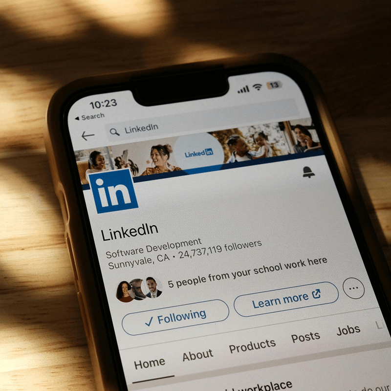 conteúdo no linkedin